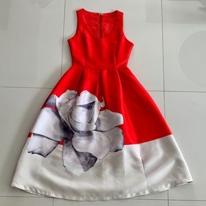 Floral Cocktail Dresse